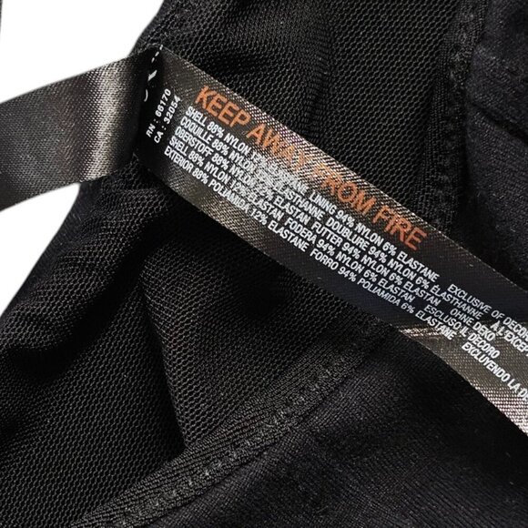 Anthropologie Knit Corset Crop Top, Stretch, Sleeveless, Black, Size Medium, NWT - Picture 5 of 7